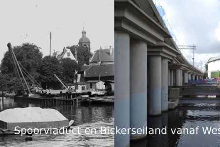 Spoorviaduct en Bickerseiland vanaf Westerdokskade.jpg